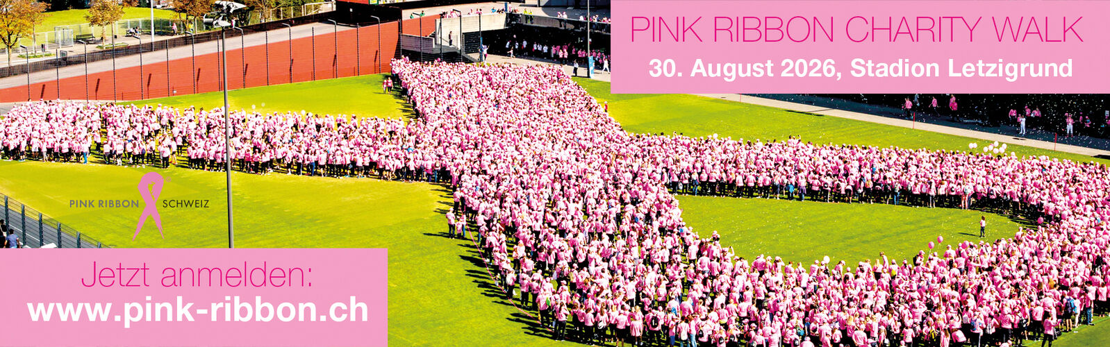 PINK RIBBON CHARITY WALK 2026 - 30. August 2026